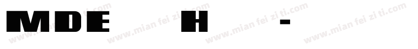 MDElephant Heartness字体转换